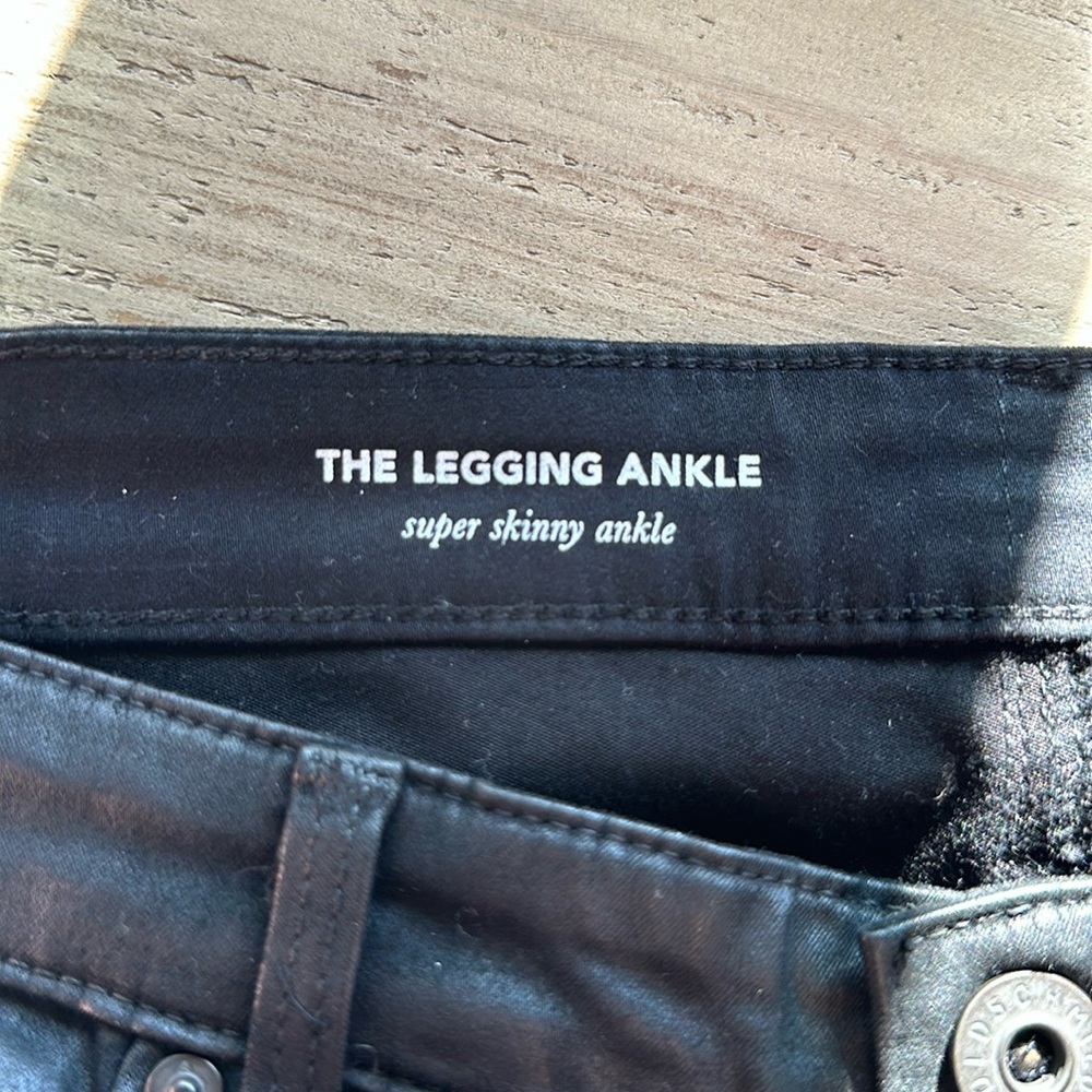 AG Jeans The Legging Ankle, Super Skinny Ankle Leatherette